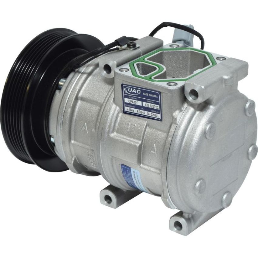Universal Air Conditioning CO 22002C A/C Compressor -- UAC 10PA17C Compressor Assembly