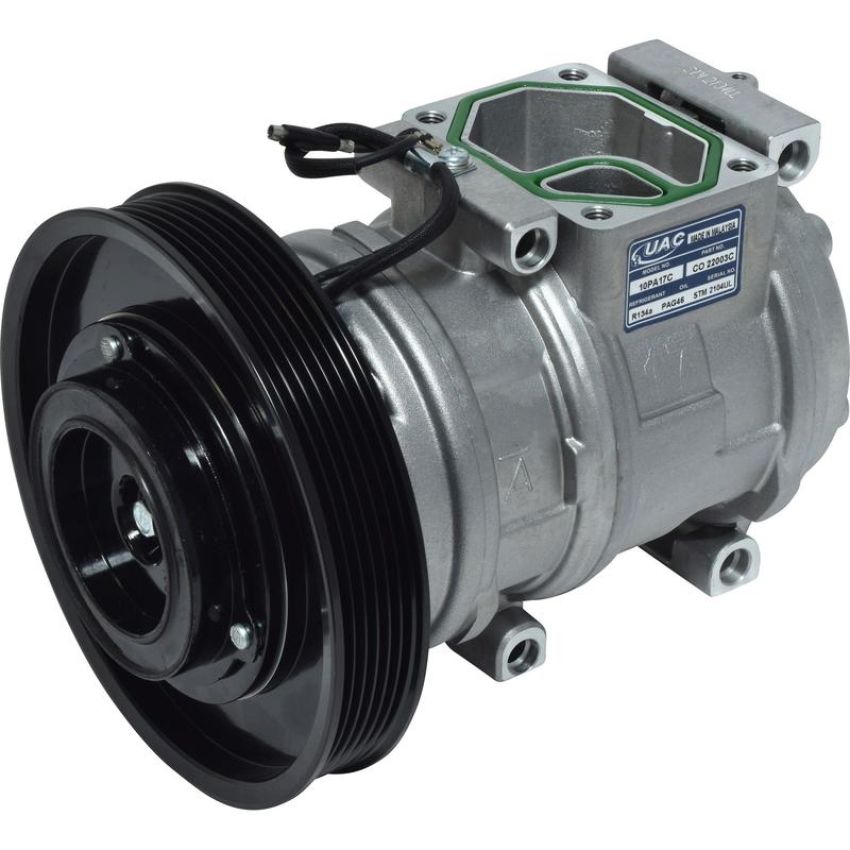 Universal Air Conditioning CO 22003C A/C Compressor -- UAC 10PA17C Compressor Assembly