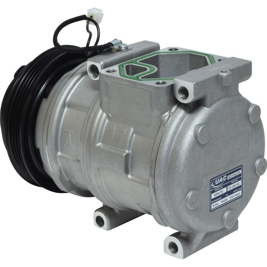Universal Air Conditioning CO 22013C A/C Compressor -- UAC 10PA17C Compressor Assembly