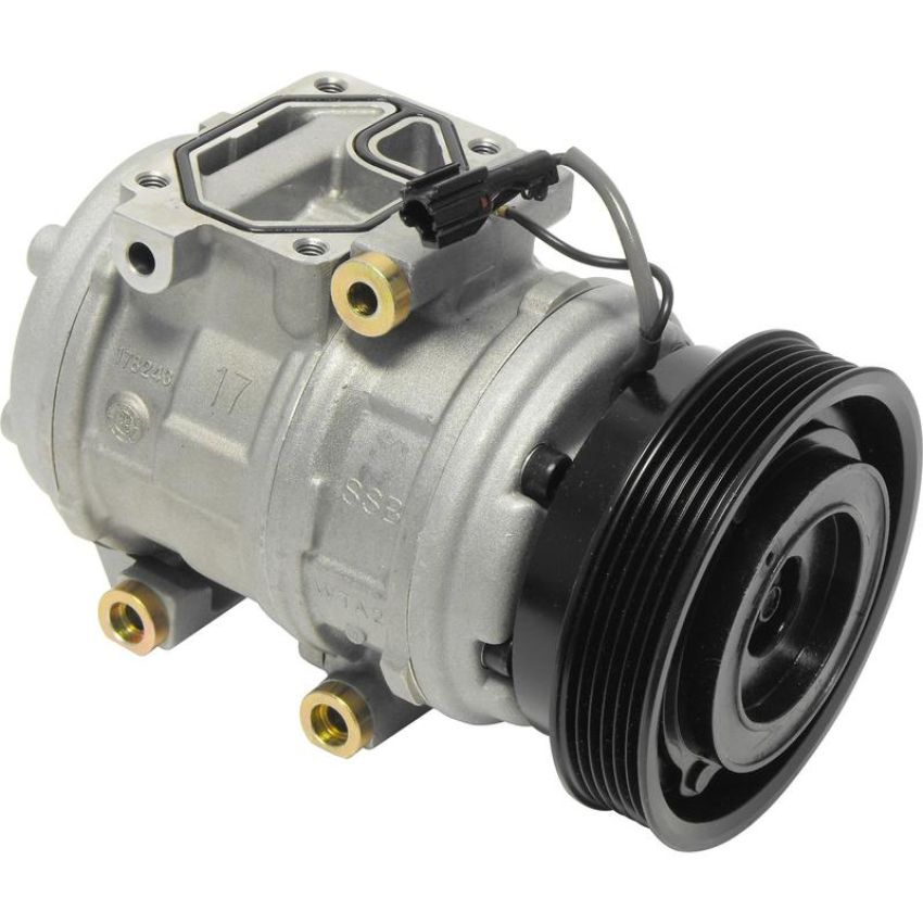 Universal Air Conditioning CO 22019C A/C Compressor -- UAC 10PA17C Compressor Assembly