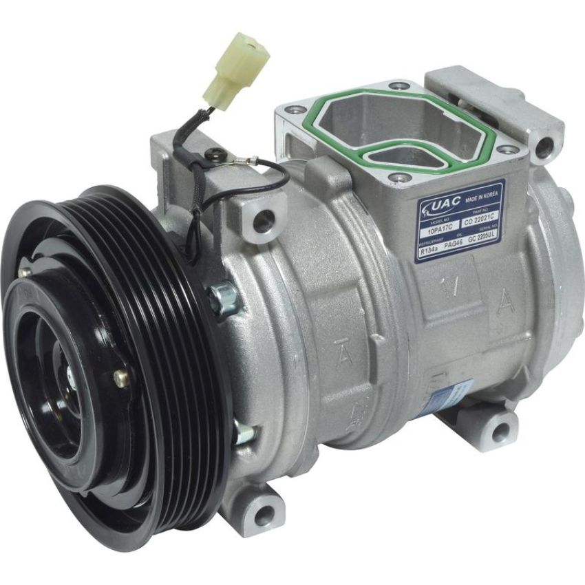 Universal Air Conditioning CO 22021C A/C Compressor -- UAC 10PA17C Compressor Assembly