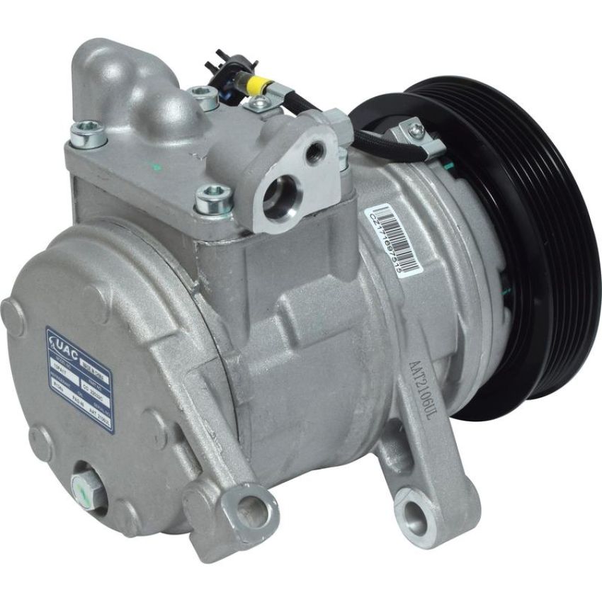 Universal Air Conditioning CO 22033C A/C Compressor -- UAC 10PA17E Compressor Assembly