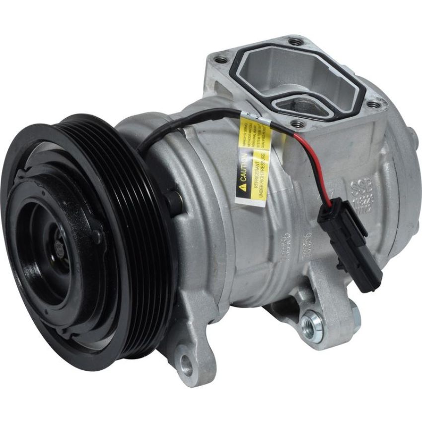 Universal Air Conditioning CO 22033C A/C Compressor -- UAC 10PA17E Compressor Assembly