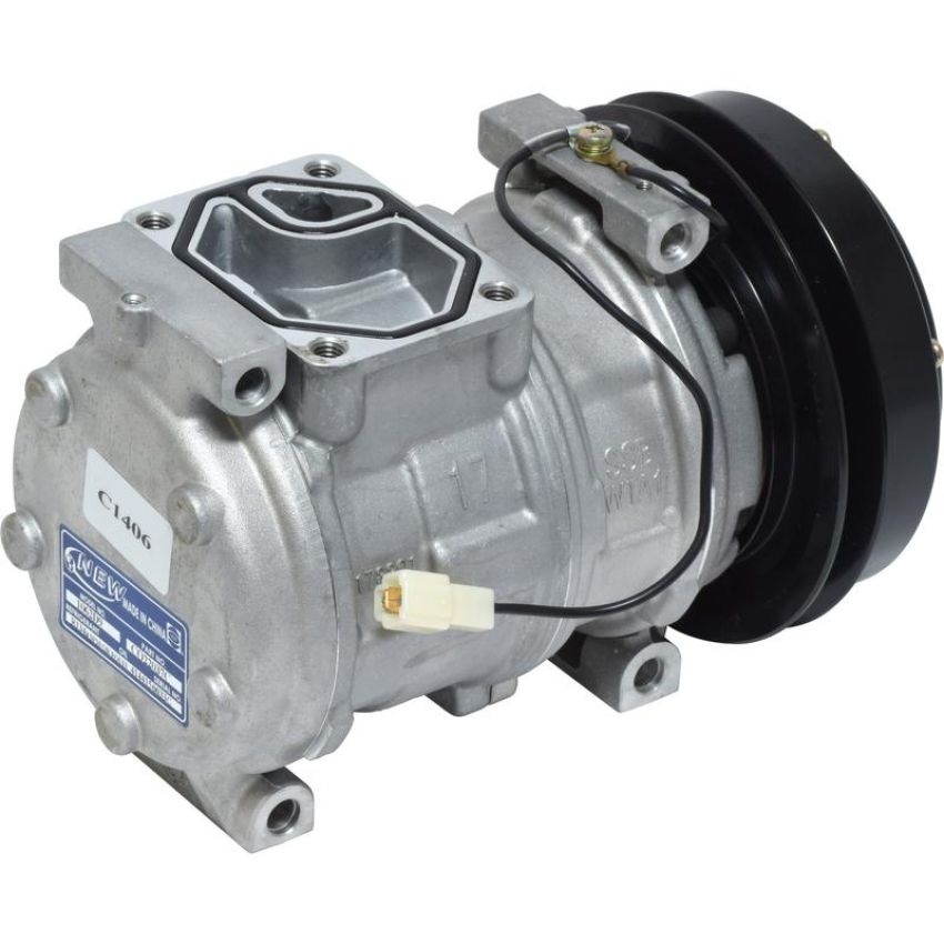 Universal Air Conditioning CO 22037C A/C Compressor -- UAC 10PA17C Compressor Assembly