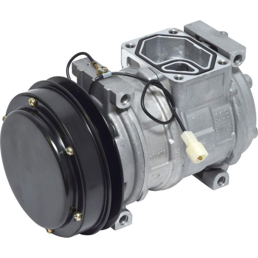 Universal Air Conditioning CO 22037C A/C Compressor -- UAC 10PA17C Compressor Assembly