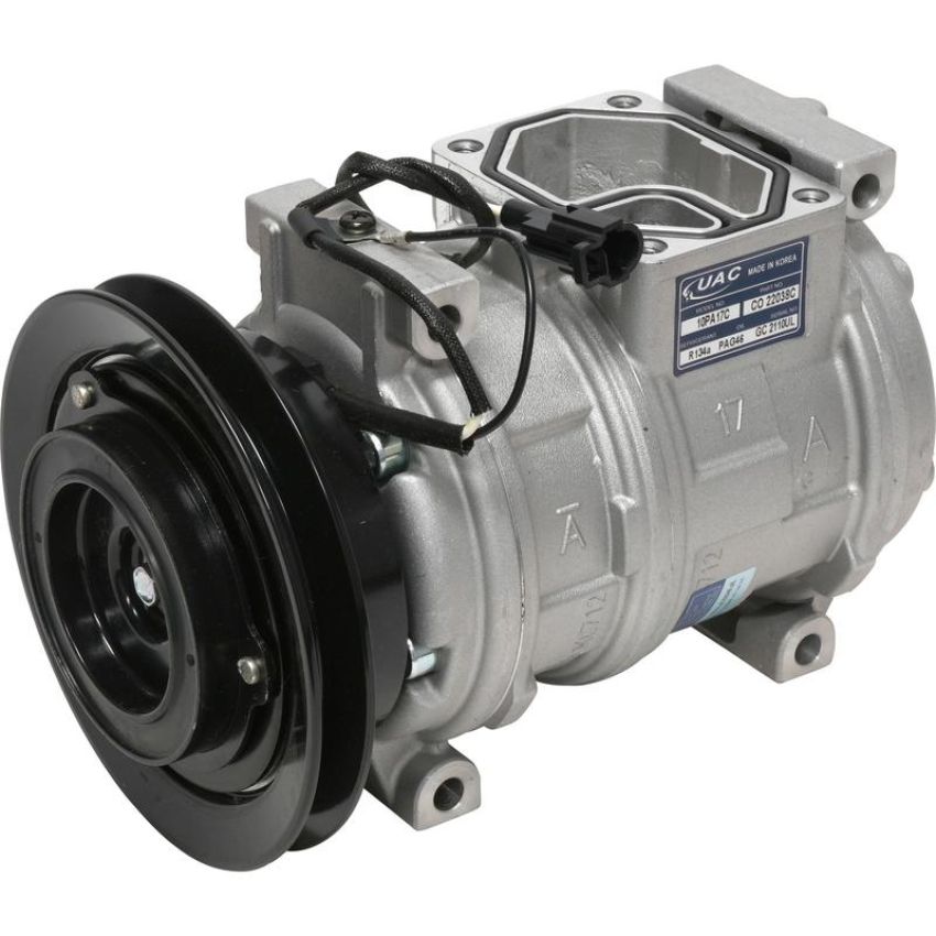 Universal Air Conditioning CO 22038C A/C Compressor -- UAC 10PA17C Compressor Assembly