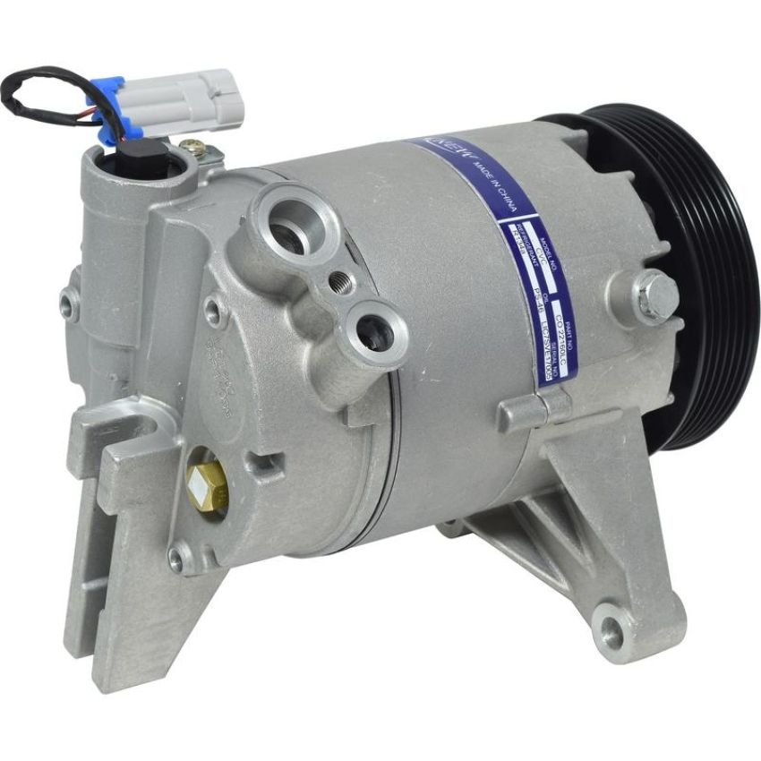 Universal Air Conditioning CO 22160LC A/C Compressor -- UAC CVC Compressor Assembly