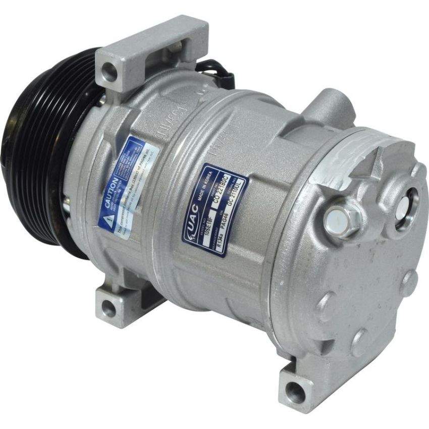 Universal Air Conditioning CO 22180C A/C Compressor -- UAC 10SE18F Compressor Assembly