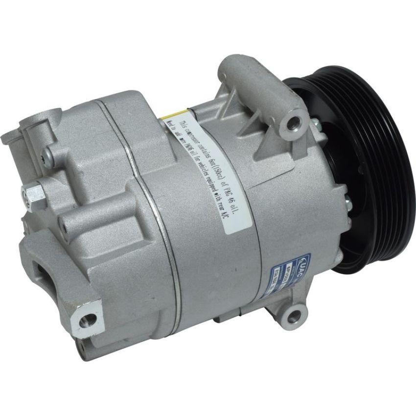 Universal Air Conditioning CO 22208LC A/C Compressor -- UAC CVC Compressor Assembly