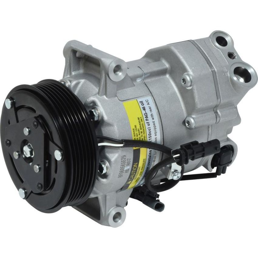 Universal Air Conditioning CO 22227C A/C Compressor -- UAC CVC Compressor Assembly