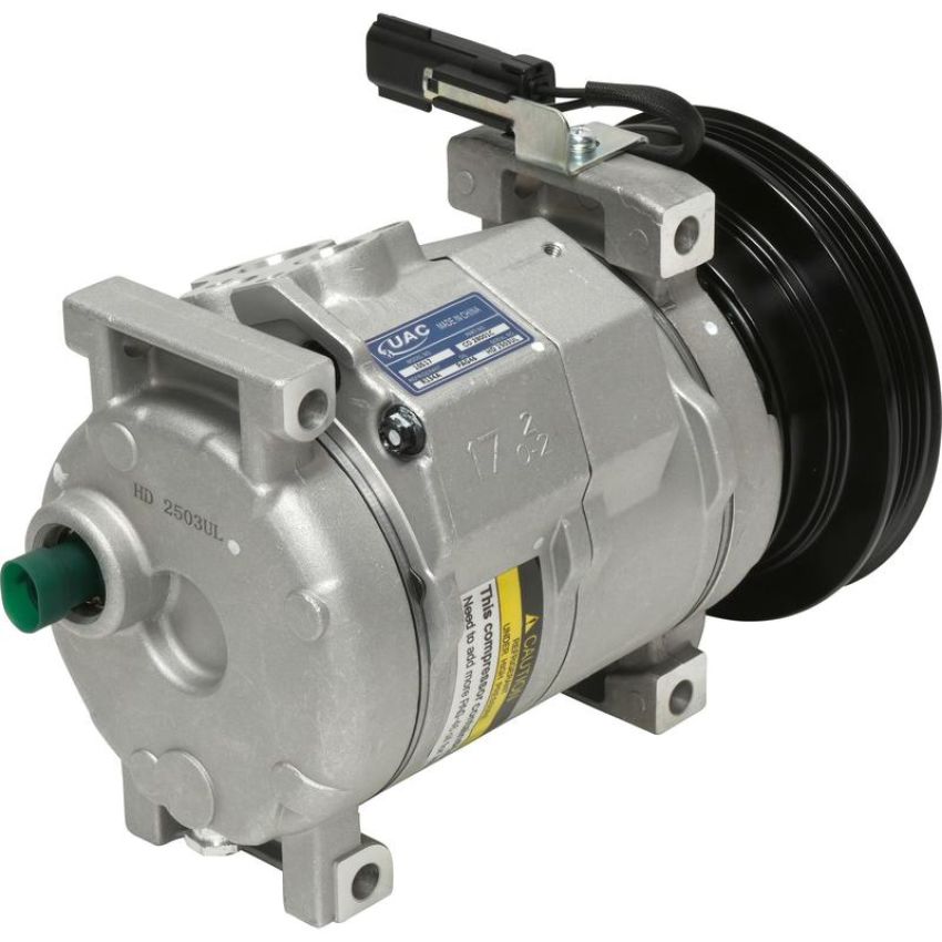 Universal Air Conditioning CO 28001C A/C Compressor -- UAC 10S17F Compressor Assembly