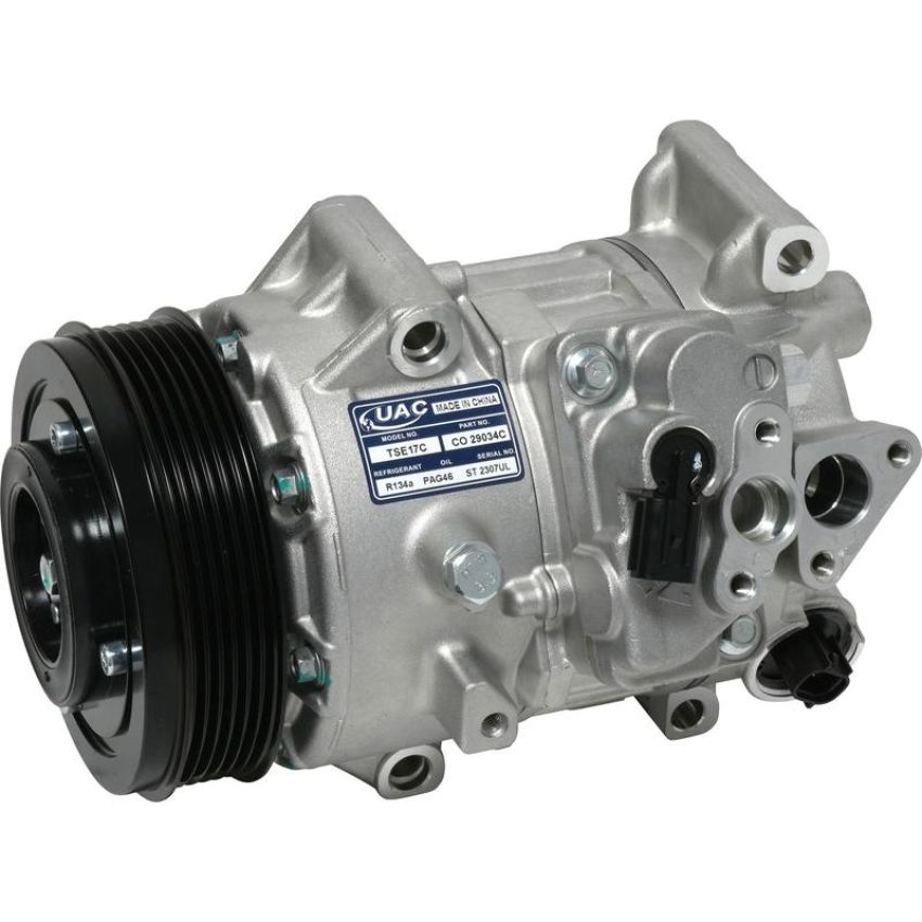 Universal Air Conditioning CO 29034C A/C Compressor -- UAC TSE17C Compressor Assembly