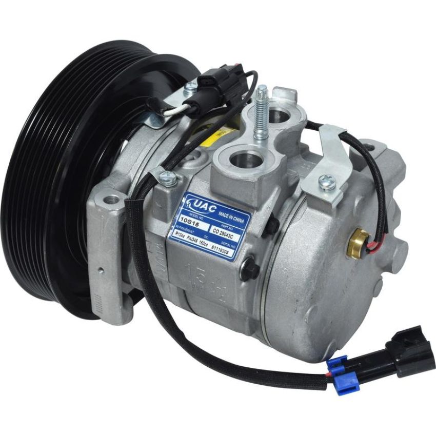 Universal Air Conditioning CO 29043C A/C Compressor -- UAC 10S15C Compressor Assembly