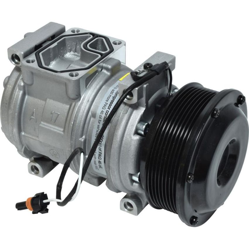 Universal Air Conditioning CO 29048C A/C Compressor -- UAC 10PA17C Compressor Assembly