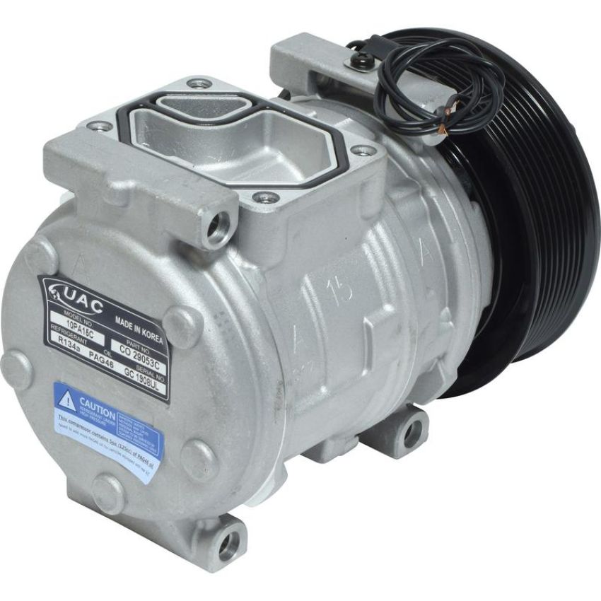 Universal Air Conditioning CO 29053C A/C Compressor -- UAC 10PA15C Compressor Assembly