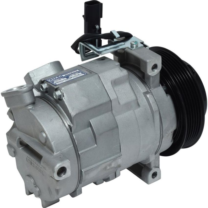 Universal Air Conditioning CO 29070C A/C Compressor -- UAC 10SR17C Compressor Assembly