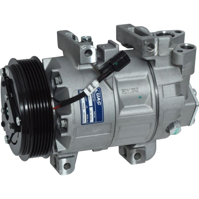 Universal Air Conditioning CO 29074C A/C Compressor -- UAC VCS141C Compressor Assembly