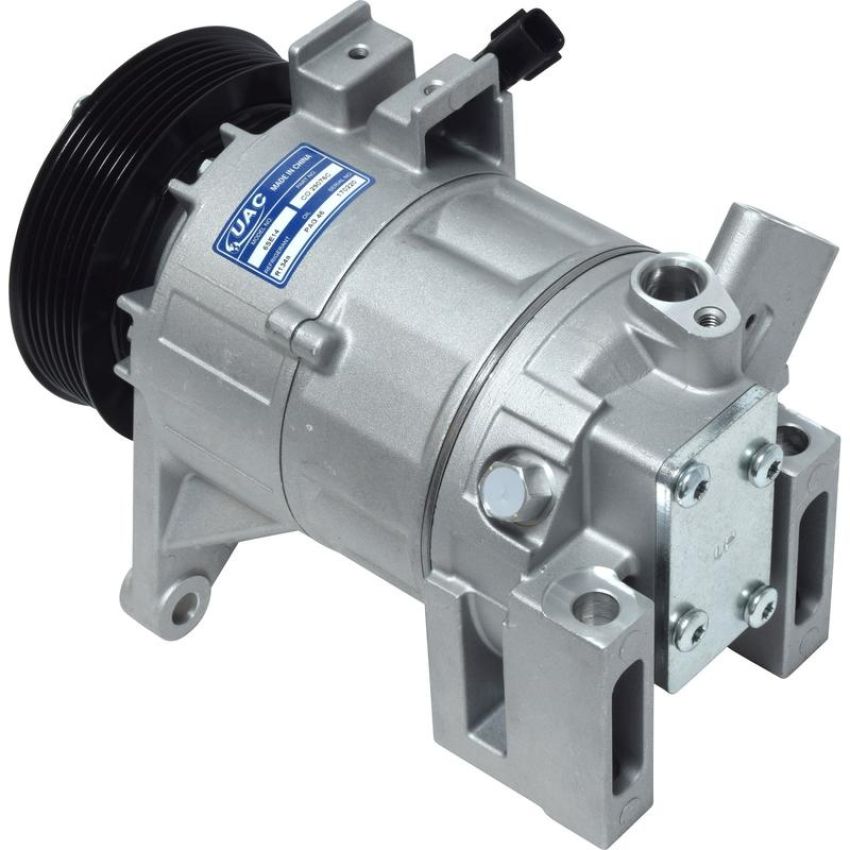 Universal Air Conditioning CO 29076C A/C Compressor -- UAC VCS14 Compressor Assembly