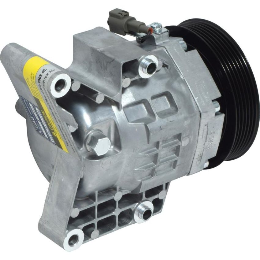 Universal Air Conditioning CO 29087C A/C Compressor -- UAC CR08 Compressor Assembly