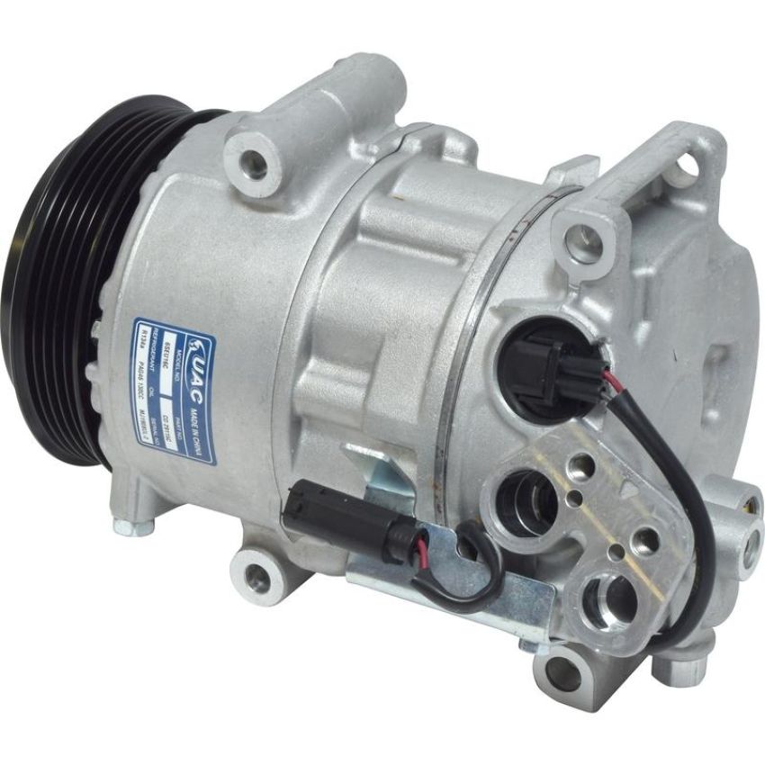 Universal Air Conditioning CO 29115C A/C Compressor -- UAC 6SEU16C Compressor Assembly