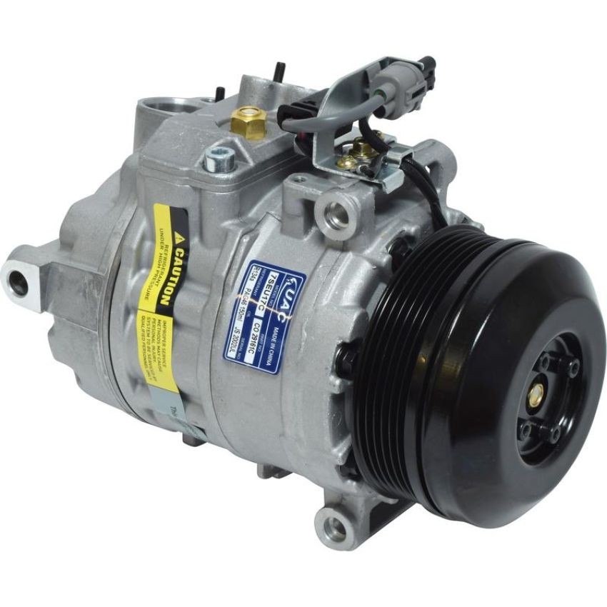 Universal Air Conditioning CO 29161C A/C Compressor -- UAC 7SBU17C Compressor Assembly