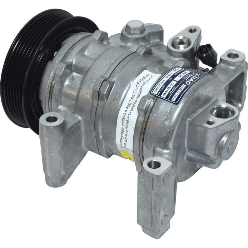 Universal Air Conditioning CO 29164C A/C Compressor -- UAC 5SE12C Compressor Assembly