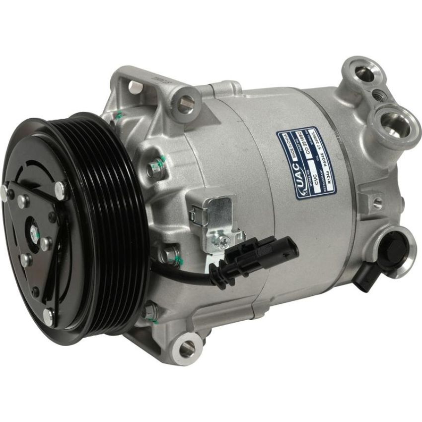 Universal Air Conditioning CO 29168C A/C Compressor -- UAC CVC Compressor Assembly