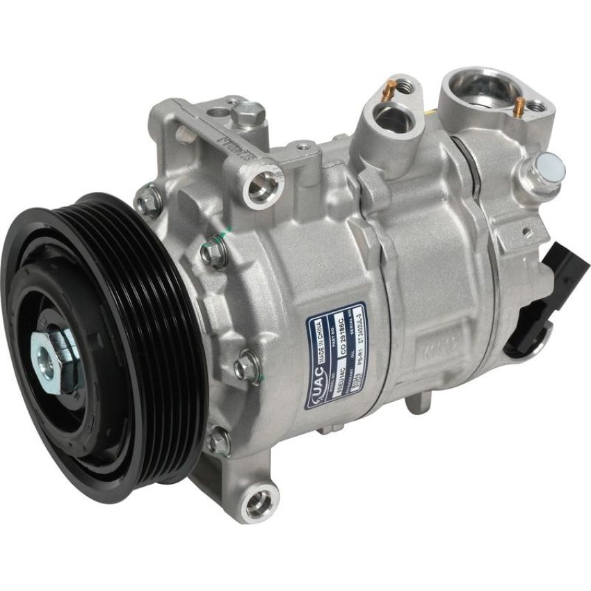 Universal Air Conditioning CO 29186C A/C Compressor -- UAC 6SEU14C Compressor Assembly