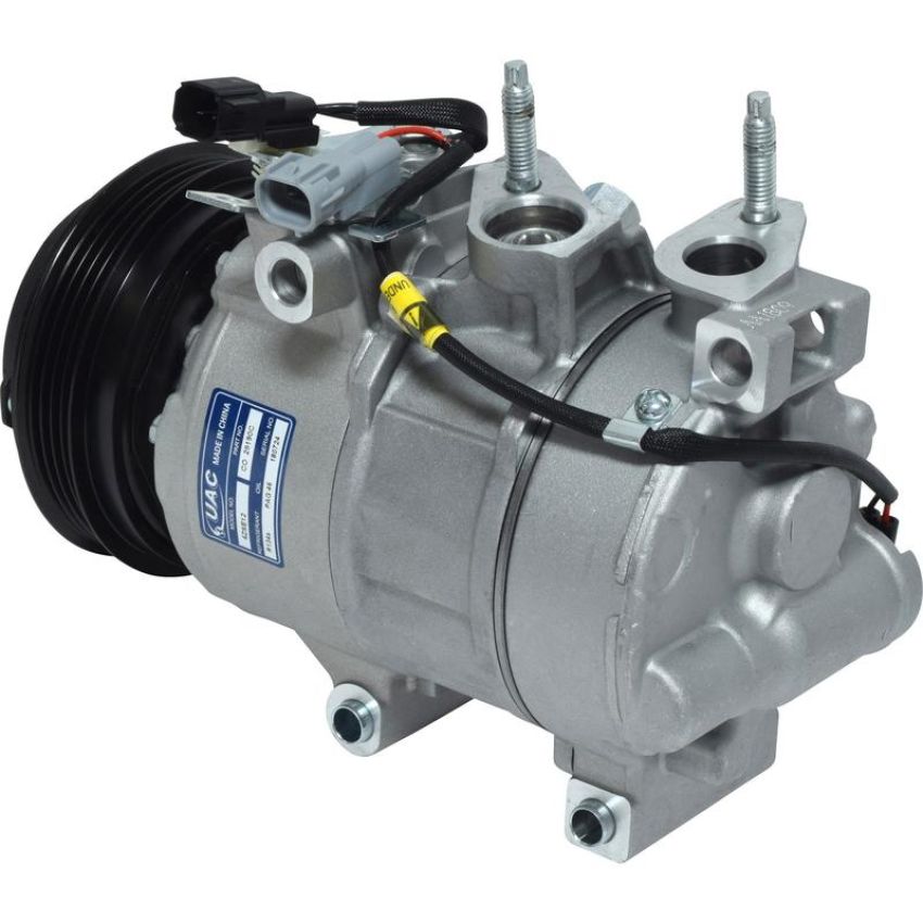 Universal Air Conditioning CO 29190C A/C Compressor -- UAC 6SBH14C Compressor Assembly
