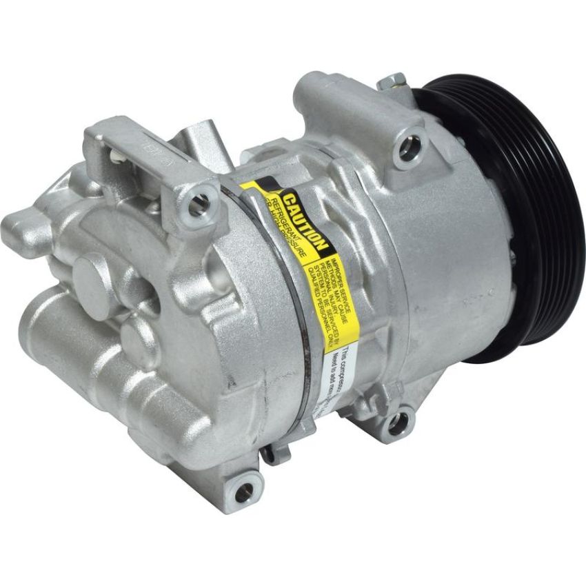 Universal Air Conditioning CO 29198C A/C Compressor -- UAC 6SEU14C Compressor Assembly