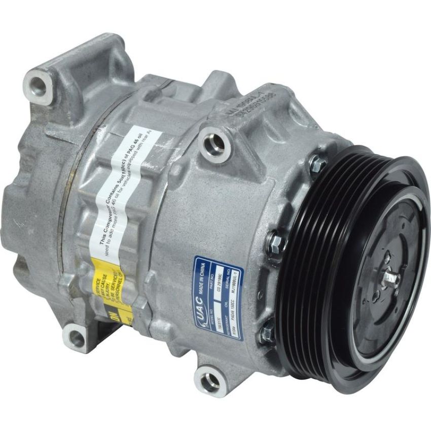 Universal Air Conditioning CO 29199C A/C Compressor -- UAC 7SES17C Compressor Assembly
