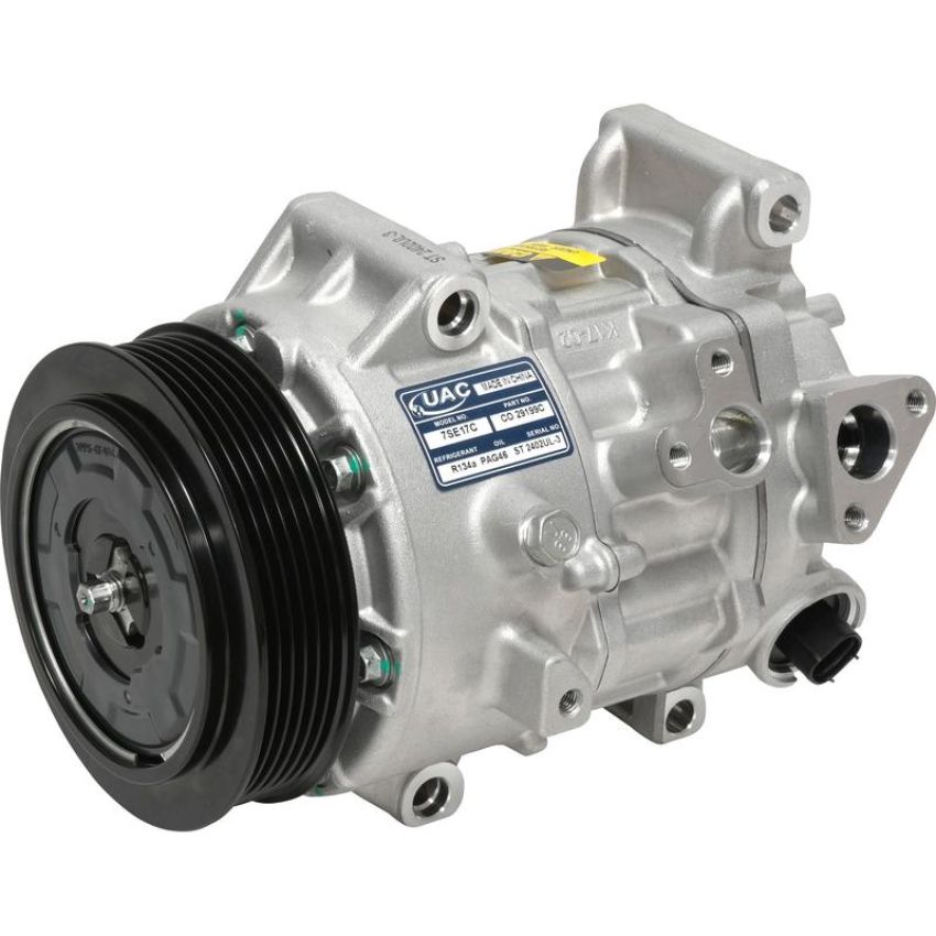 Universal Air Conditioning CO 29199C A/C Compressor -- UAC 7SES17C Compressor Assembly