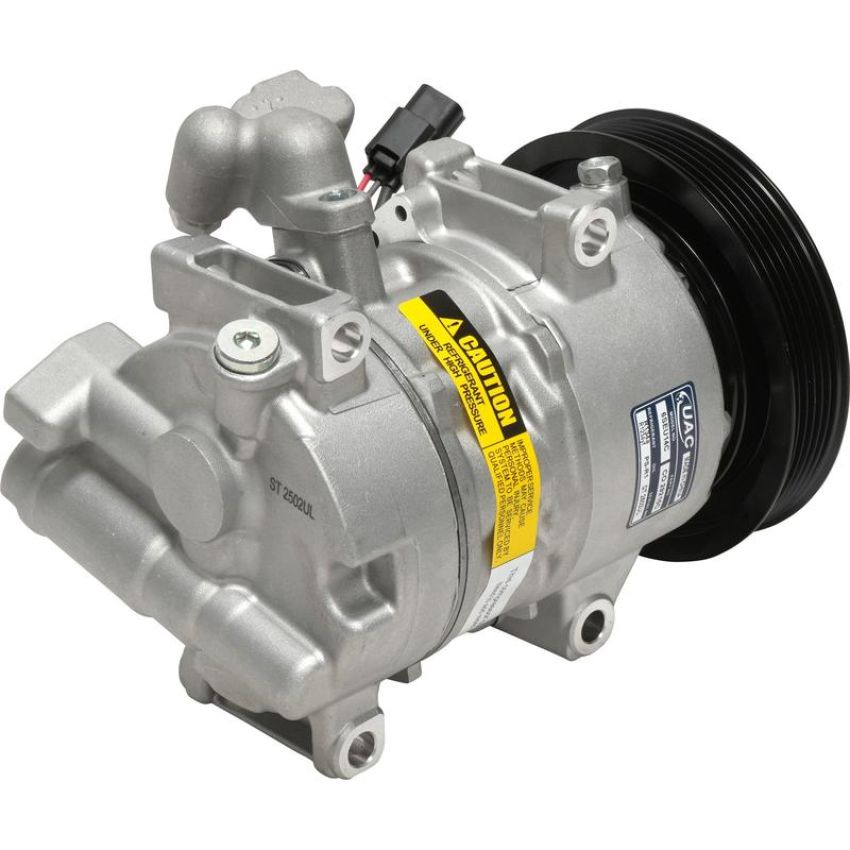 Universal Air Conditioning CO 29215C A/C Compressor -- UAC 6SAS14C Compressor Assembly