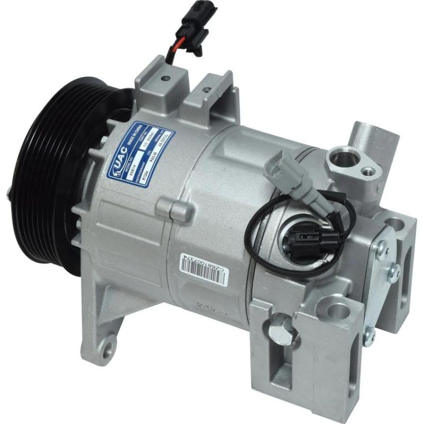 Universal Air Conditioning CO 29254C A/C Compressor -- UAC 6SBH14C Compressor Assembly