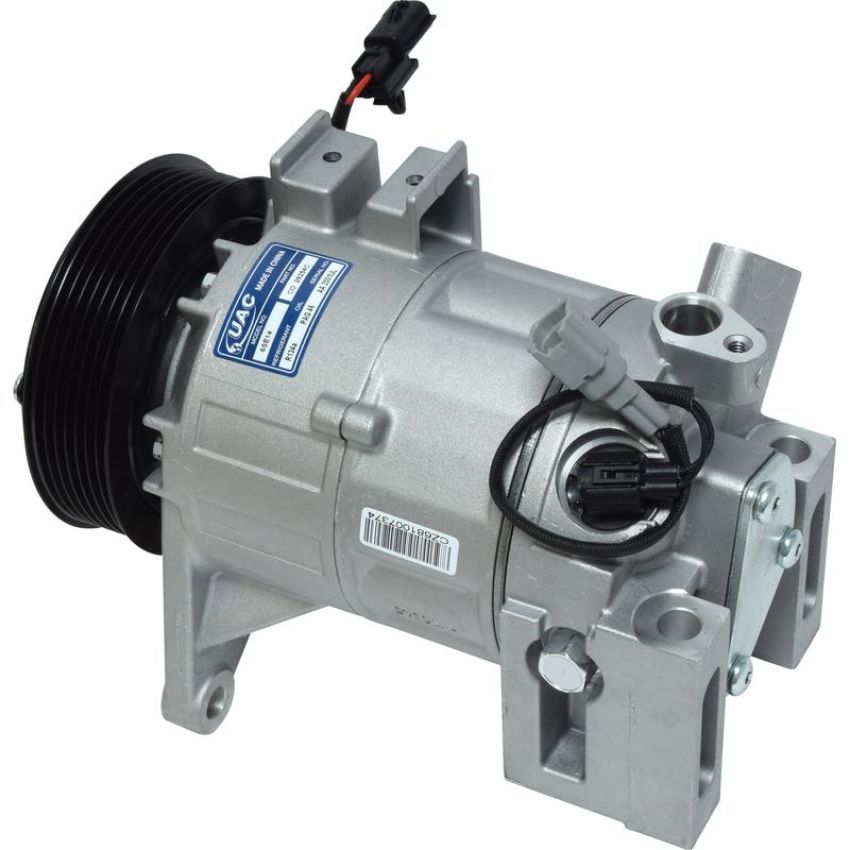 Universal Air Conditioning CO 29254C A/C Compressor -- UAC 6SBH14C Compressor Assembly