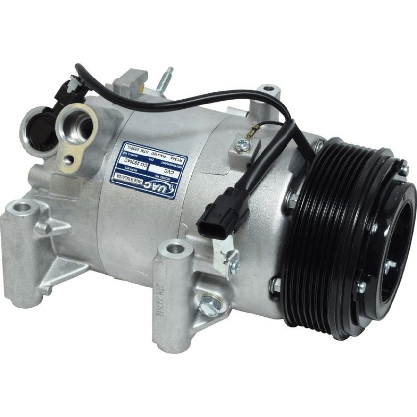 Universal Air Conditioning CO 29304C A/C Compressor -- UAC CVC Compressor Assembly