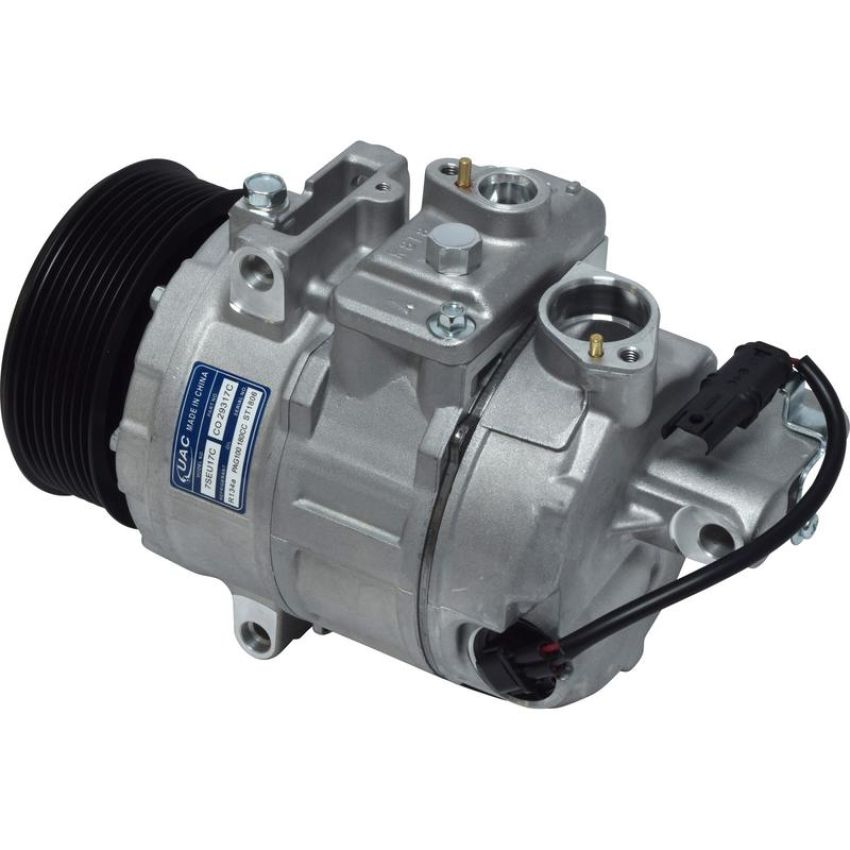 Universal Air Conditioning CO 29317C A/C Compressor -- UAC 7SEU17C Compressor Assembly