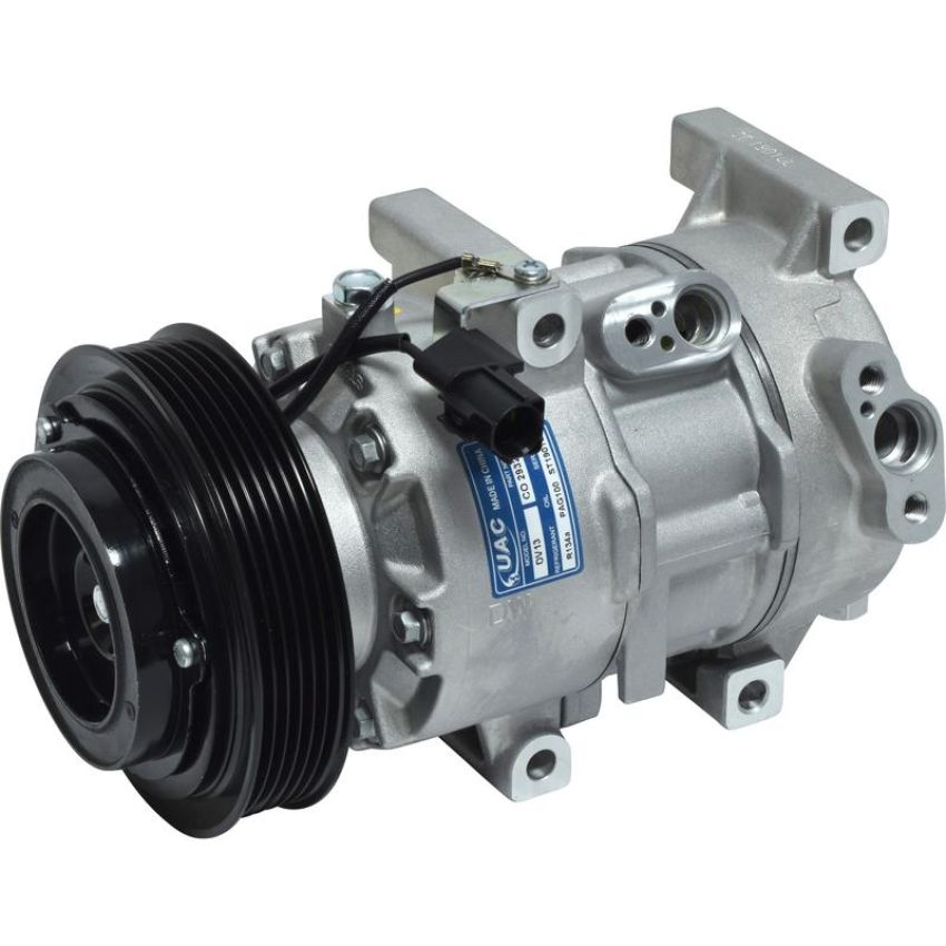Universal Air Conditioning CO 29322C A/C Compressor -- UAC DV13 Compressor Assembly