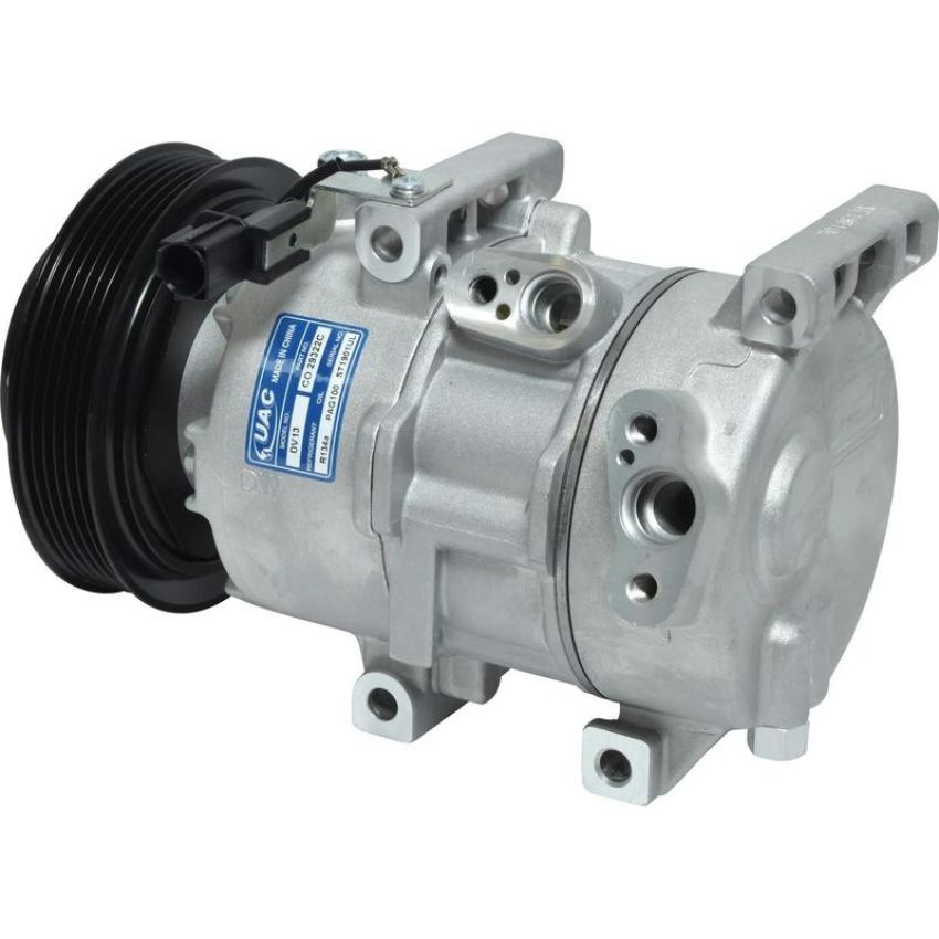 Universal Air Conditioning CO 29322C A/C Compressor -- UAC DV13 Compressor Assembly