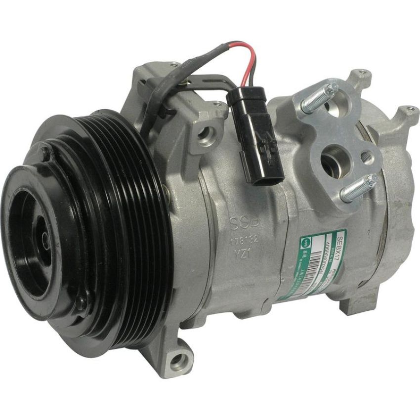 Universal Air Conditioning CO 30001C A/C Compressor -- UAC 10S17 Compressor Assembly