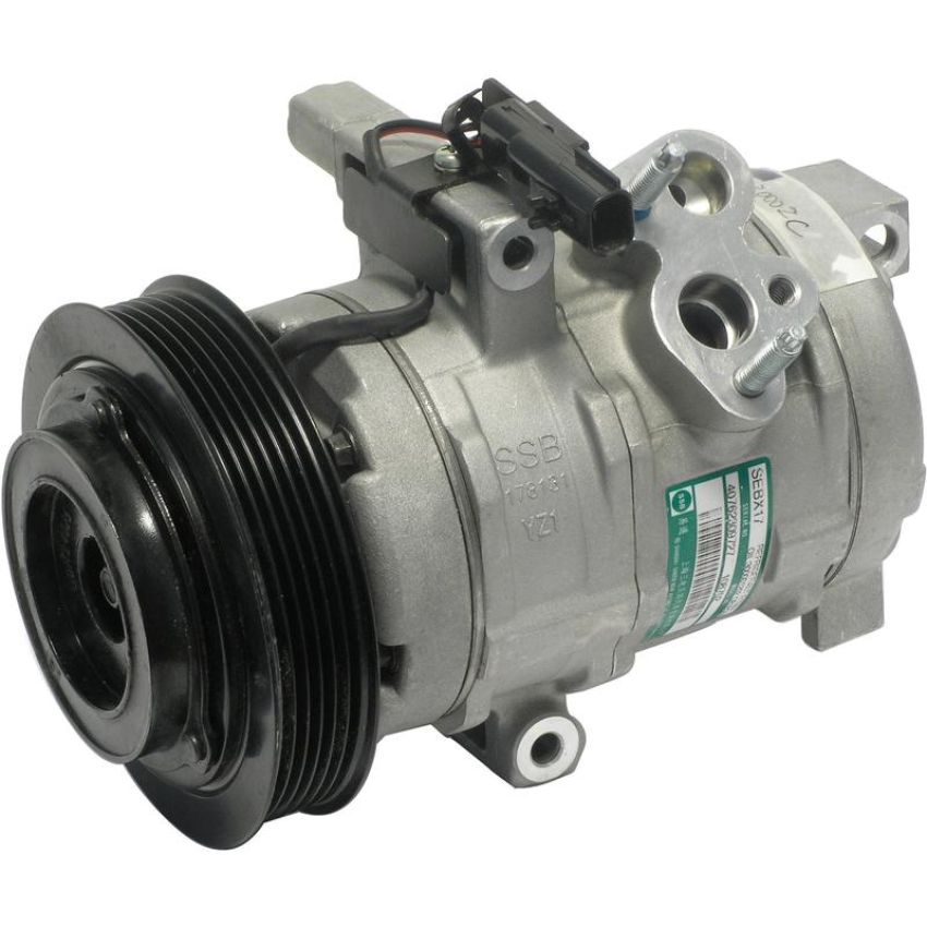 Universal Air Conditioning CO 30002C A/C Compressor -- UAC 10S17 Compressor Assembly