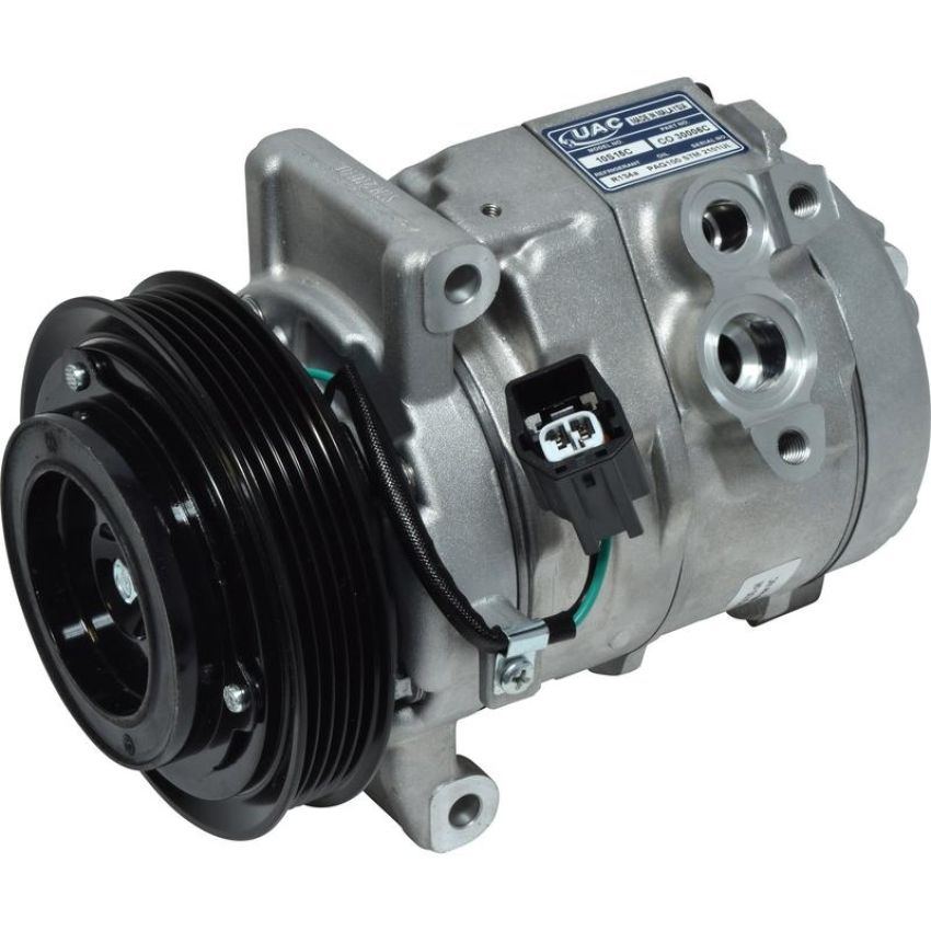 Universal Air Conditioning CO 30006C A/C Compressor -- UAC 10SRE18C Compressor Assembly