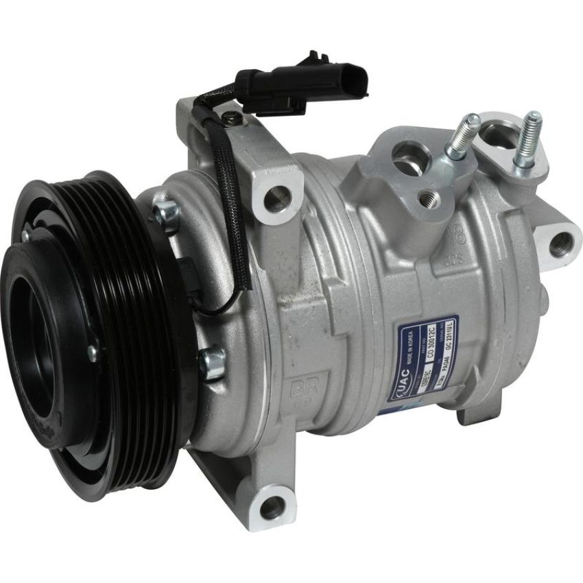 Universal Air Conditioning CO 30012C A/C Compressor -- UAC 10SRE18C Compressor Assembly