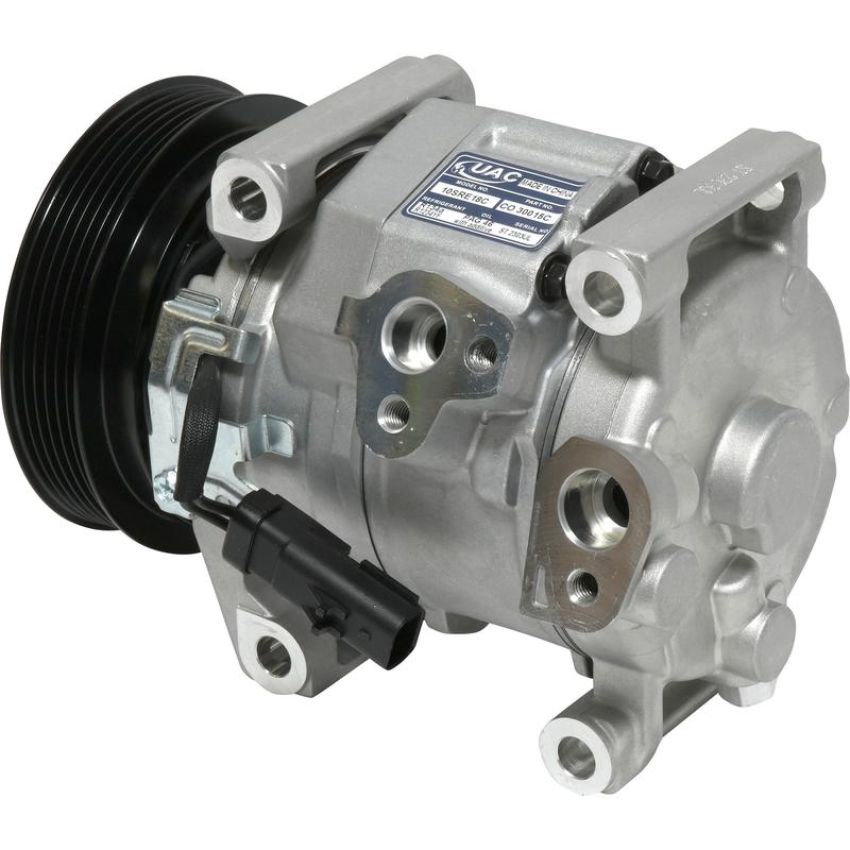 Universal Air Conditioning CO 30015C A/C Compressor -- UAC 10SRE18C Compressor Assembly