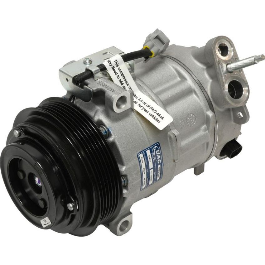 Universal Air Conditioning CO 30016C A/C Compressor -- UAC 6SBU16 Compressor Assembly