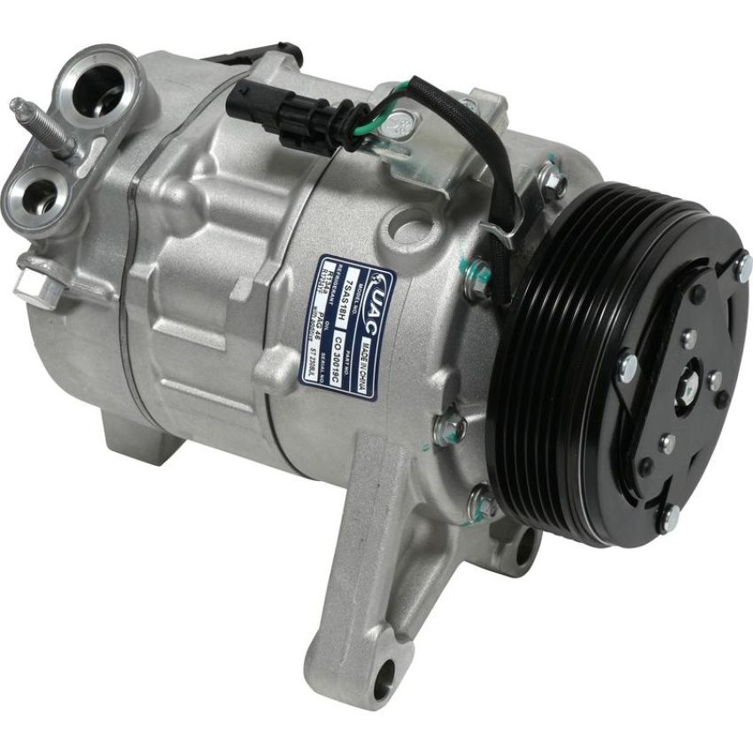 Universal Air Conditioning CO 30019C A/C Compressor -- UAC 7SAS18H Compressor Assembly