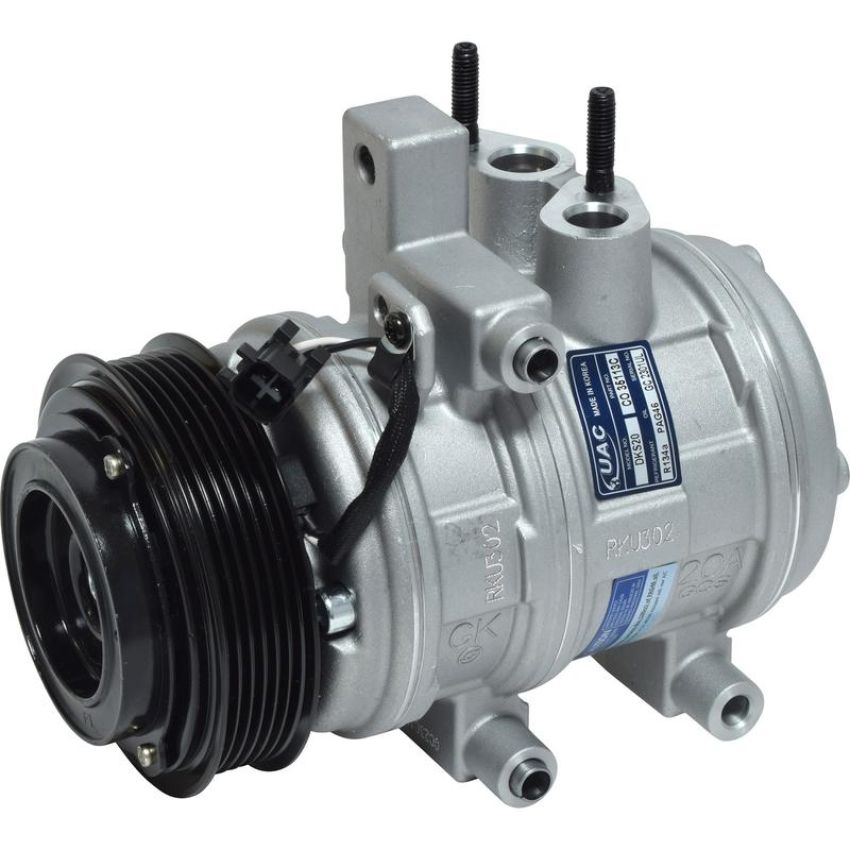 Universal Air Conditioning CO 35113C A/C Compressor -- UAC DKS20DT Compressor Assembly