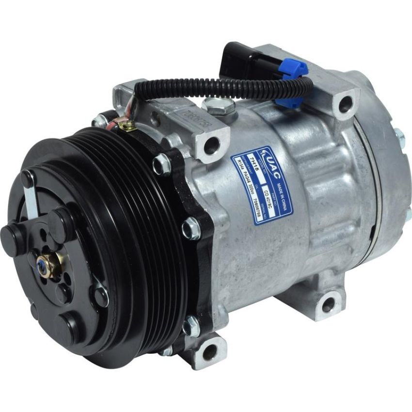 Universal Air Conditioning CO 4019C A/C Compressor -- UAC SD7H15 Compressor Assembly