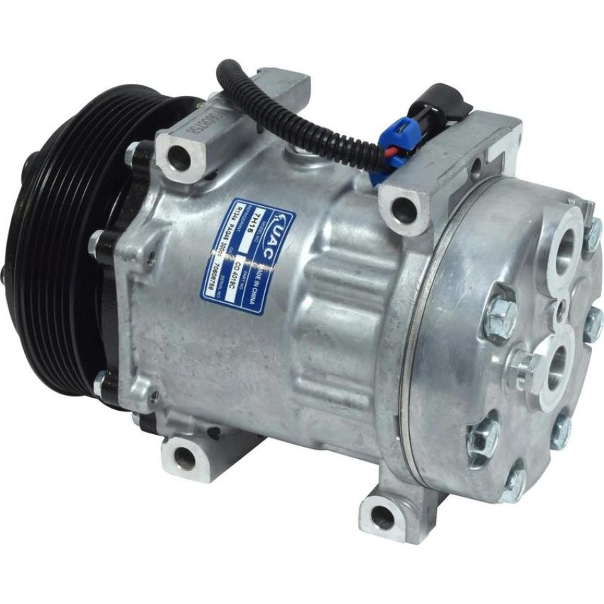 Universal Air Conditioning CO 4019C A/C Compressor -- UAC SD7H15 Compressor Assembly