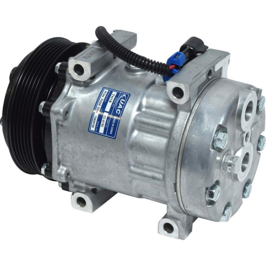 Universal Air Conditioning CO 4019C A/C Compressor -- UAC SD7H15 Compressor Assembly